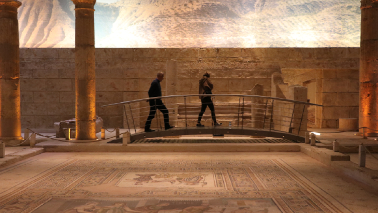 Zeugma Mozaik Müzesi'ni bayramda 2 bin 500 kişi ziyaret etti